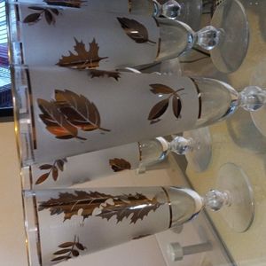 Vintage drinking glasses